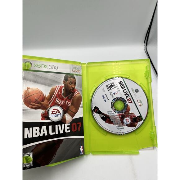 NBA Live 07 (Microsoft Xbox 360, 2006) Complete Tested Working - Free Ship - Picture 2 of 8